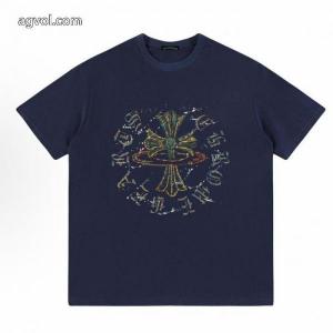ブランド コピー半袖TシャツCHROME HEARTS高級感UP 大人気商品 高品質な商品