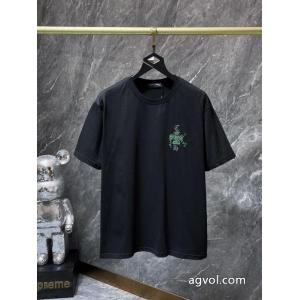 スタイリッシュ 最安値が実現 素材感に注目ブランド 品 激安 通販CHROME HEARTS半袖Tシャツ