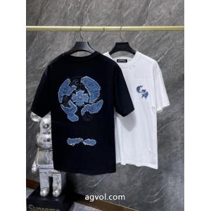 海外限定アイテム 高級感が漂う 大幅に値下げブランド 品 コピー半袖TシャツCHROME HEARTS