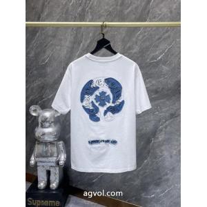 海外限定アイテム 高級感が漂う 大幅に値下げブランド 品 コピー半袖TシャツCHROME HEARTS