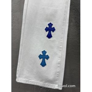 ブランド 通販CHROME HEARTSジーンズレビュー高い オシャレ 大注目　早い者勝ち..