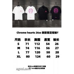 CHROME HEARTS半袖Tシャツ国内入手困難2026SS新作 先取り2026限定新作 今季トレンドスーパー コピー ブランド 通販