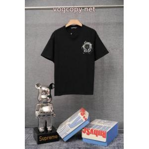 半袖Tシャツスタイリッシュ 夏に爆発的な人気 格好いいCHROME HEARTS激安 ブランド