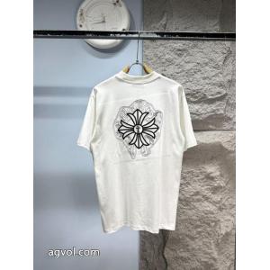 新品保証 先行販売 今年の大トレンド半袖TシャツCHROME HEARTSブランド 通販
