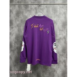 長袖Tシャツブランド 偽物存在感は抜群 絶対欲しい  SSCHROME HEARTS