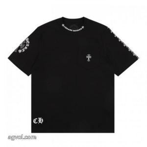 半袖Tシャツ偽物 ブランドロゴがかっこいい 個性派 今年注目な新品セールCHROME HEARTS