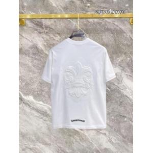 ブランド 品 激安 通販クロムハーツ半袖Tシャツ先行入荷 素敵続くトレンド 新作人気