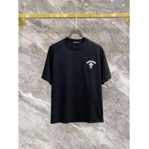 新登場 落ち着いた感覚 品質保証CHROME HEARTS半袖Tシャツブランド 激安 