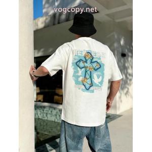 ブランド コピー 安心CHROME HEARTS半袖Tシャツ今流行 王道コンビ 個性的なデザイン