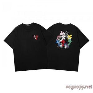 2026年夏の王道ブランド！ 海外限定アイテム 着心地抜群CHROME HEARTS半袖Tシャツスーパー コピー 安心