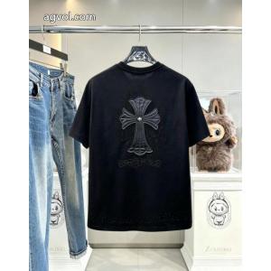 CHROME HEARTSブランド コピー半袖Tシャツ上品スタイル 人気新品 海外通販