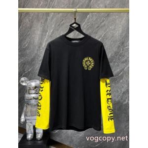 長袖Tシャツ偽物 ブランド 激安CHROME HEARTS肌触りの良い着心地抜群新作 最安値高品質 春季超人気アイテム