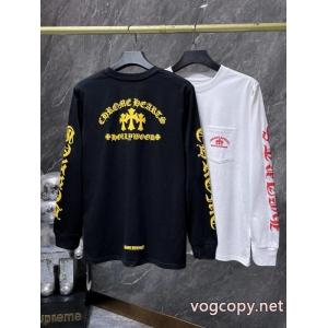 海外限定 話題の商品 お洒落度をアップさせる長袖Tシャツスーパー コピー ブランド 通販CHROME HEARTS