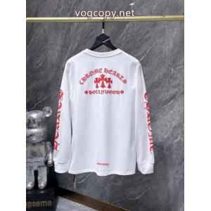 海外限定 話題の商品 お洒落度をアップさせる長袖Tシャツスーパー コピー ブランド 通販CHROME HEARTS