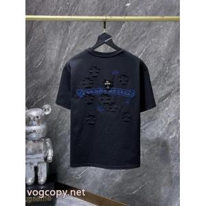 安定した質感 ポップ 2026人気新色が登場半袖TシャツCHROME HEARTSスーパー コピー メンズ