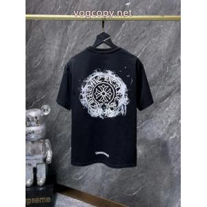 ブランド 通販CHROME HEARTS半袖Tシャツレビュー高い オシャレ 大注目　早い者勝ち