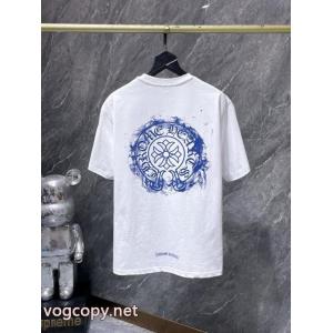 ブランド 通販CHROME HEARTS半袖Tシャツレビュー高い オシャレ 大注目　早い者勝ち