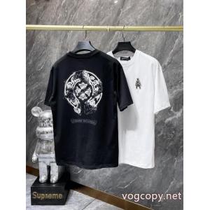 半袖Tシャツ洗練されたおしゃれ感を持つ 存在感拔群 素敵 コピー 通販CHROME HEARTS