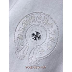 上品な印象 早い者勝ち 安心国内発送CHROME HEARTS半袖Tシャツブランド レプリカ