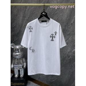 CHROME HEARTS半袖Tシャツ通販限定商品 定番モデル 素敵な夏の定番アイテム通販 ブランド