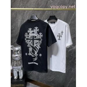 CHROME HEARTS半袖Tシャツ通販限定商品 定番モデル 素敵な夏の定番アイテム通販 ブランド