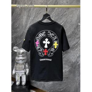 スーパー コピー 通販大人っぼい お買い得新作 高級感あるCHROME HEARTS半袖Tシャツ