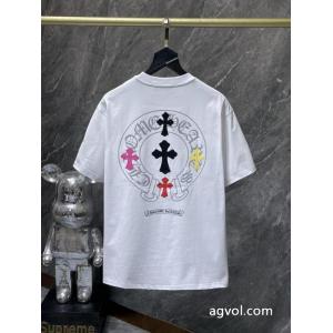 スーパー コピー 通販大人っぼい お買い得新作 高級感あるCHROME HEARTS半袖Tシャツ
