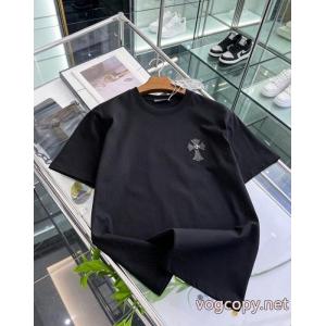 ブランド 通販 激安風合いが出る オススメ新作商品 逸品CHROME HEARTS半袖Tシャツ