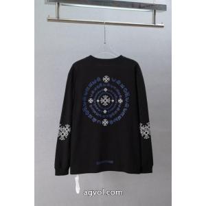 CHROME HEARTS2026新入荷 2026年夏の新作 風通しの良いフレアスーパー コピー どこで 買える長袖Tシャツ
