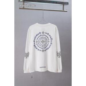 CHROME HEARTS2026新入荷 2026年夏の新作 風通しの良いフレアスーパー コピー どこで 買える長袖Tシャツ