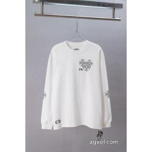 CHROME HEARTS2026新入荷 2026年夏の新作 風通しの良いフレアスーパー コピー どこで 買える長袖Tシャツ