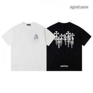 CHROME HEARTSスーパー ブランド コピー半袖Tシャツ存在感のある 早期完売 ロゴが素敵