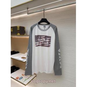 CHROME HEARTS全民望むな新作 2026定番新作 アイドル着用長袖Tシャツコピー ブランド 販売
