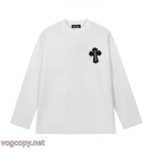 クロムハーツ長袖Tシャツ2026超人気の最新作 清涼感 話題が沸騰中偽 ブランド 販売