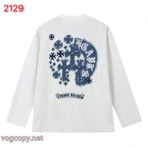 CHROME HEARTS一番人気！ 新作限定 大人気 セール最新作ブランド スーパー コピー長袖Tシャツ