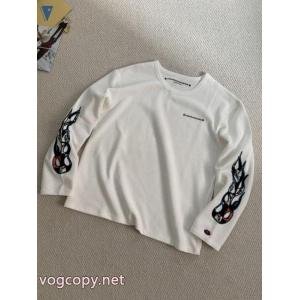 激安 通販 ブランド長袖Tシャツ格安新作 無性に欲しい 新季度CHROME HEARTS