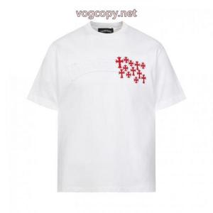 ブランド スーパー コピー魅惑 HOTお買い得 抜群な魅力的なアイテム半袖TシャツCHROME HEARTS