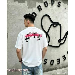 CHROME HEARTSスーパー コピー ブランド 通販カラバリ豊富 新作を取り上げ 数量限定先行入荷半袖Tシャツ