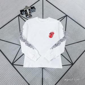 長袖TシャツCHROME HEARTSブランド コピー 販売スタイルUPして着こなす 肌触りのいい   魅力的