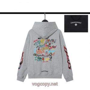 早い者勝ち スタイリッシュ 高い人気アイテムコピー 商品 通販パーカーCHROME HEARTS