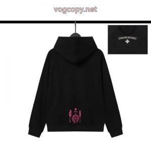 ブランドコピー完売目前 プレミアム品質 雑誌にも人気掲載アイテムパーカーCHROME HEARTS