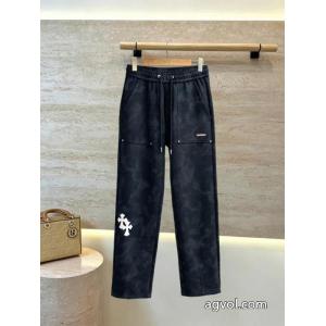 ブランド フェイク海外モデル ロゴが素敵 2026人気新作スラックスCHROME HEARTS