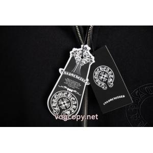 Chrome Heartsクローハート貼り布馬蹄刺繍フードコート