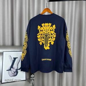 クロムハーツ肌触りがとても良い 優しい印象を与えてくれ 毎日大活躍 ブランド 偽物Tシャツ.