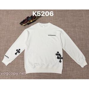 上品な印象 注目美品 お洒落に魅せるブランド コピー ショップCHROME HEARTSパーカー