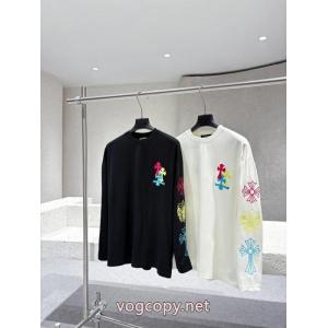 CHROME HEARTSクローハート2026秋冬新作丸首長袖Tシャツ
