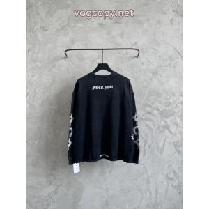CHROME HEARTSクローハートソープ&ウォーター親友限定水洗長袖Tシャツ男女同型