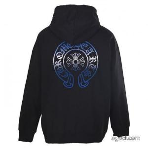 CHROME HEARTS/クローハートCHグラディエント馬蹄植毛フードコート