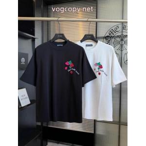 新価格で登場 視線を集めて SS26極上発売ブランド コピー ショップCHROME HEARTS半袖Tシャツ