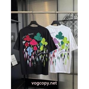 新価格で登場 視線を集めて SS26極上発売ブランド コピー ショップCHROME HEARTS半袖Tシャツ
